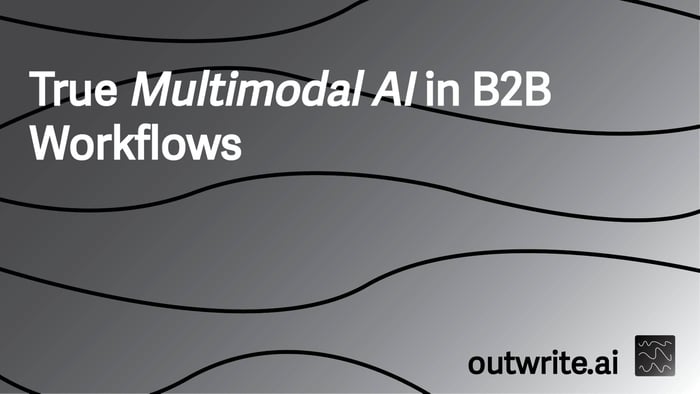 True Multimodal AI in B2B Workflows